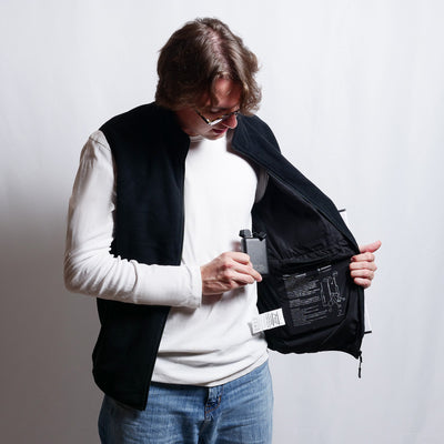 Gilet Chauffant Polaire