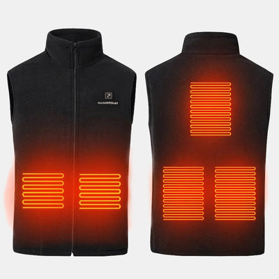 Gilet Chauffant Polaire