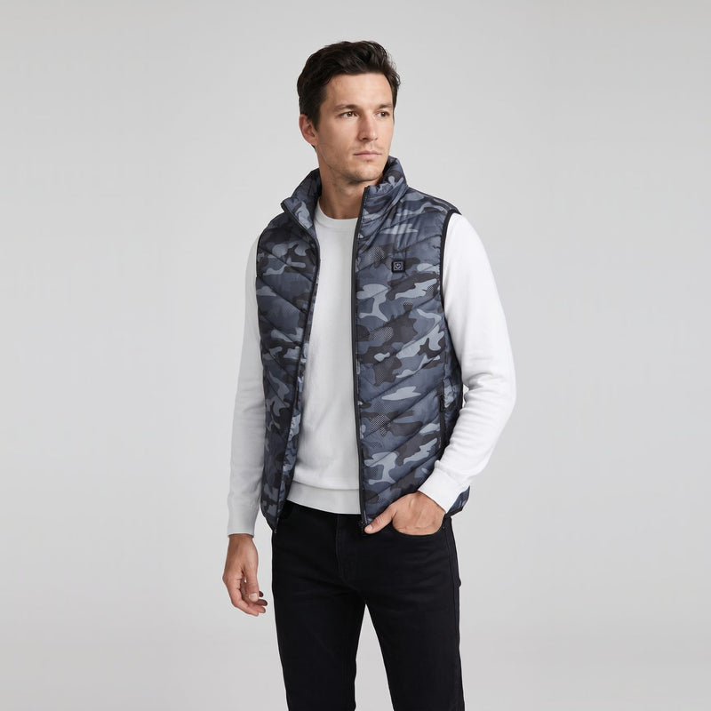 Gilet Chauffant Camouflage