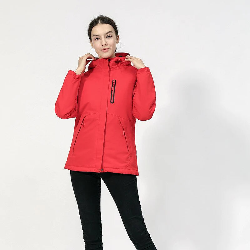 joyvio Gilet chauffant chauffant femme léger hiver imperméable Gilet  chauffant veste veste chauffante manteau chauffant électrique (pas de  batterie) (Color : Pink, Size : 3XL) : : Mode