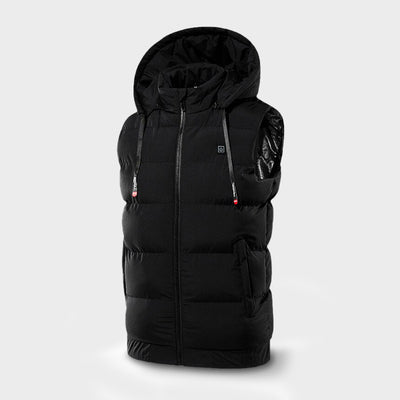 Gilet Chauffant Capuche Amovible